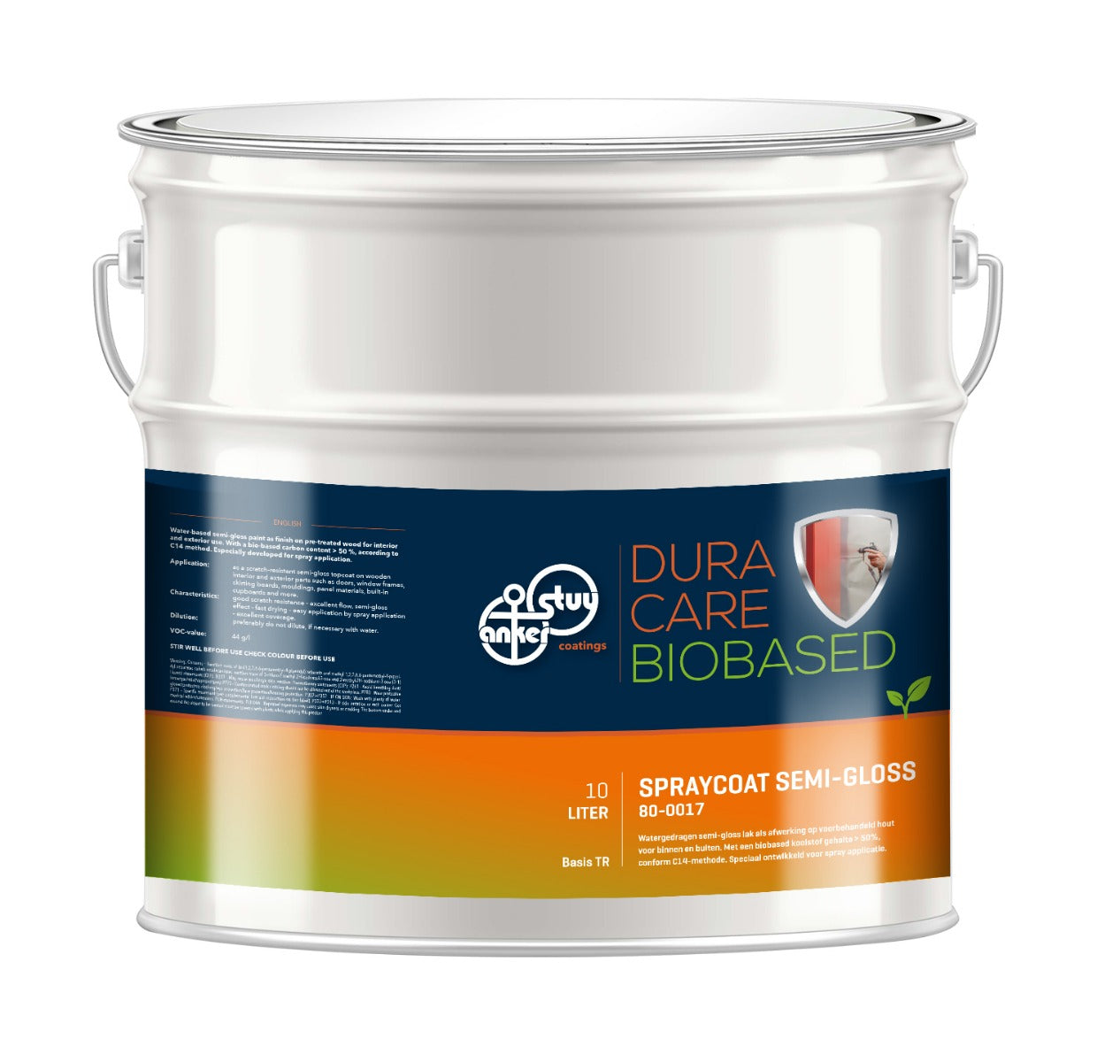 Duracare Biobased Spraycoat Semi-Gloss Exterior